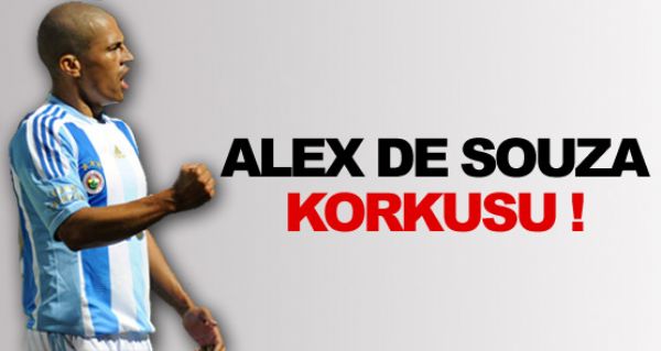 Fenerbahe'de Alex korkusu!